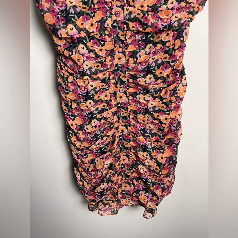 Astr The Label MULTI RUFFLE RUCHED DRESS Size Small NWT - Picture 7 of 12